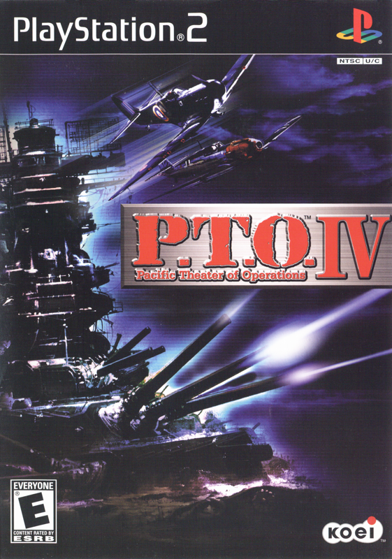 Front Cover for P.T.O.: Pacific Theater of Operations IV (PlayStation 2)