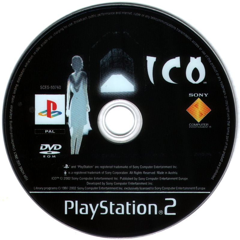 Media for Ico (PlayStation 2)
