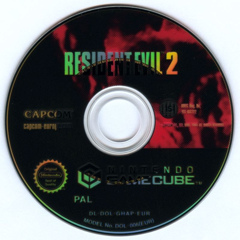 Media for Resident Evil 2 (GameCube)