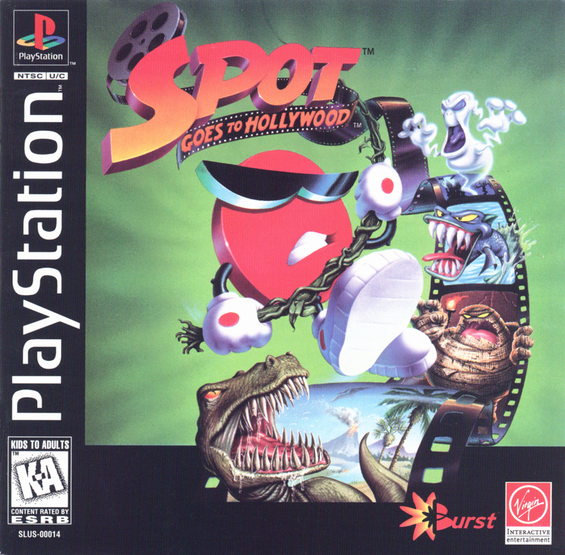 Front Cover for Spot Goes to Hollywood (PlayStation)