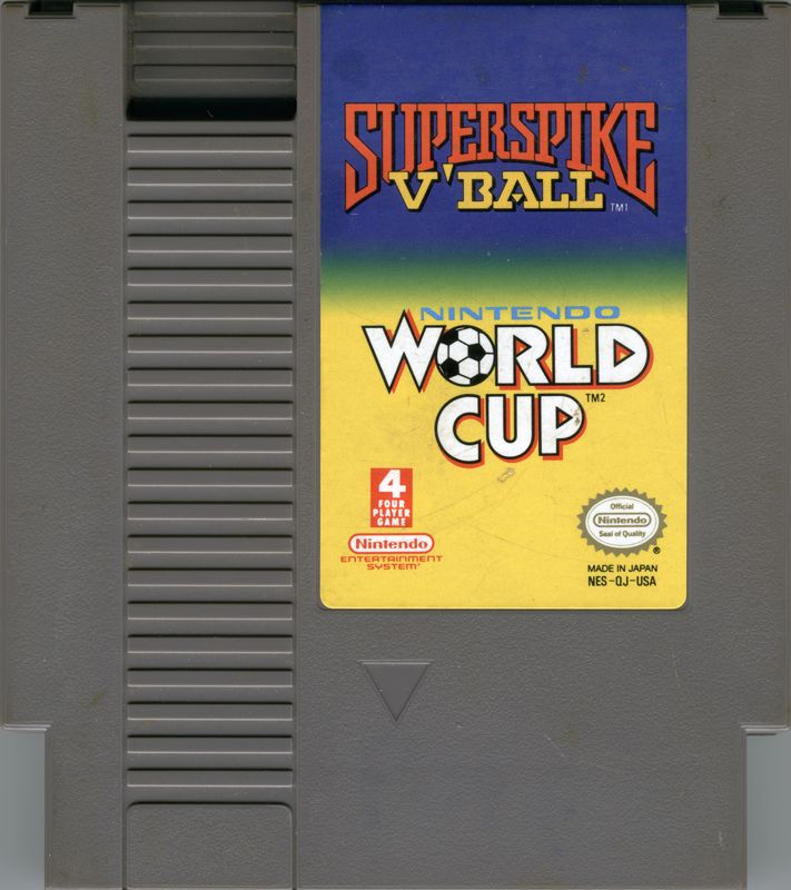 Media for Super Spike V'Ball / Nintendo World Cup (NES)