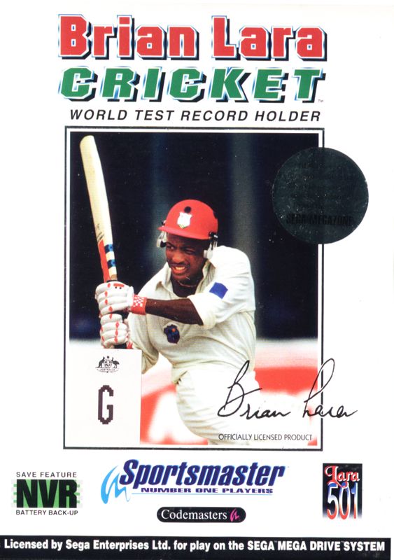 Front Cover for Allan Border's Cricket (Genesis)