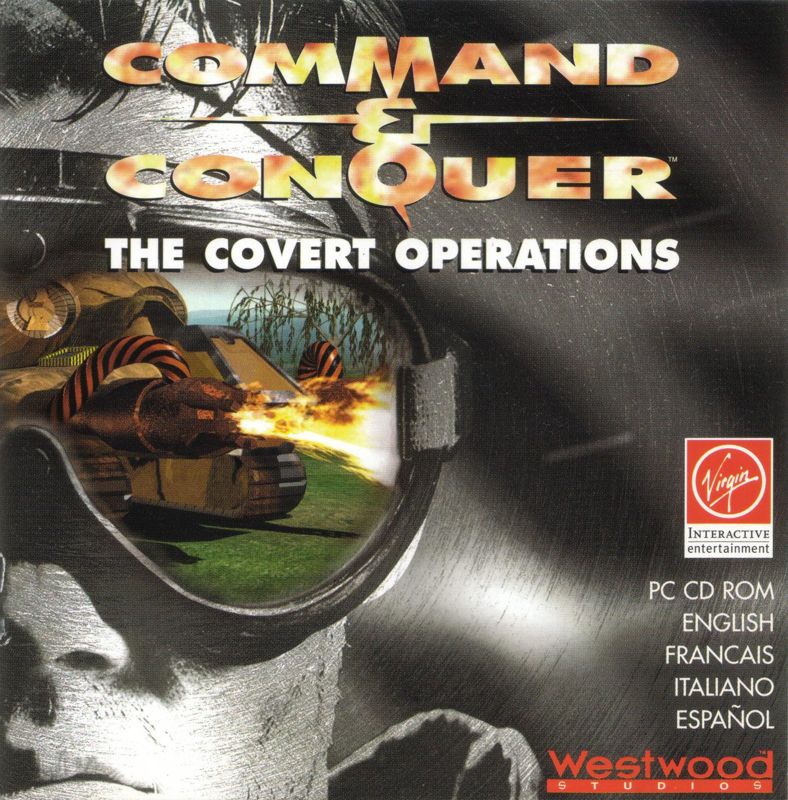 Other for Command & Conquer: The Covert Operations (DOS): Jewel Case - Front