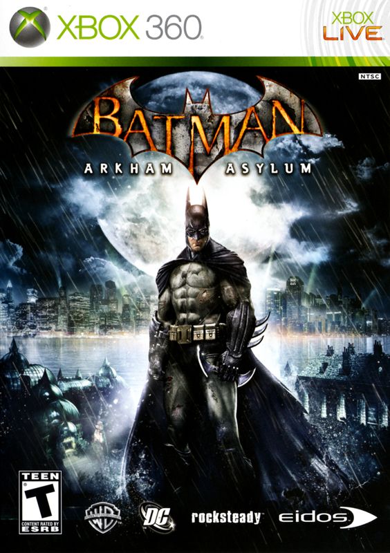 Front Cover for Batman: Arkham Asylum (Xbox 360)