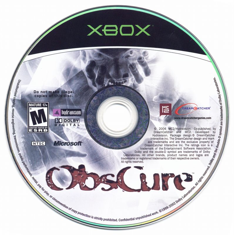 Media for ObsCure (Xbox)