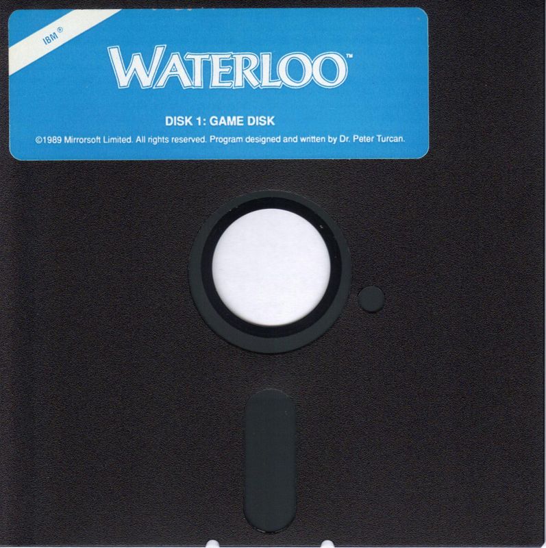 Media for Waterloo (DOS): Disk 1 Data Disk