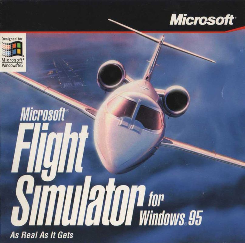 Other for Microsoft Flight Simulator for Windows 95 (Windows): Jewel Case - Front