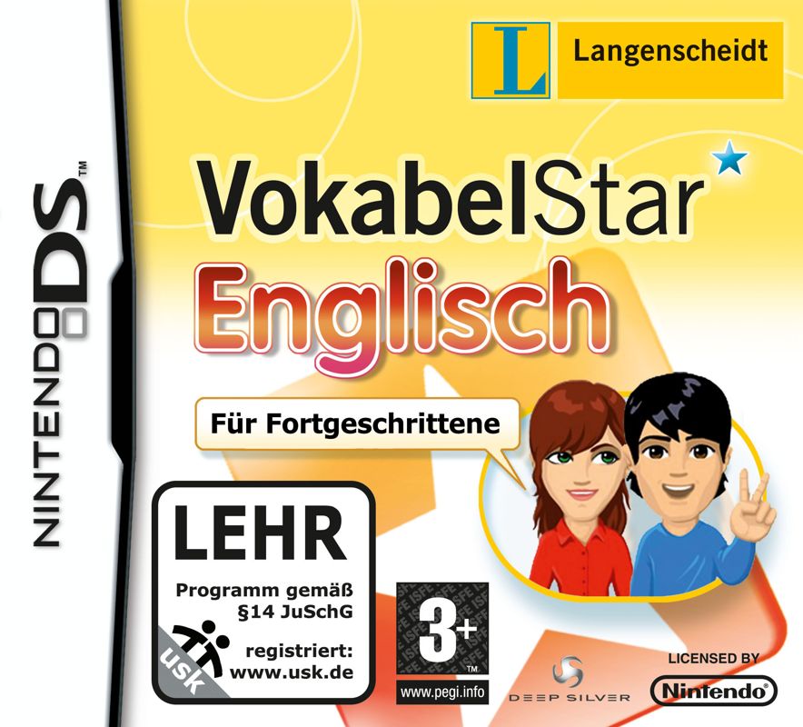 Front Cover for VokabelStar Englisch für Fortgeschrittene (Nintendo DS)