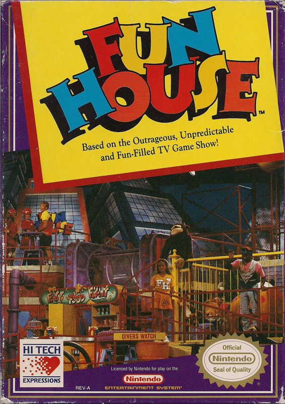 Front Cover for Fun House (NES)