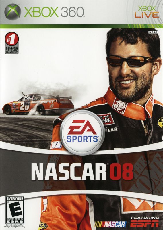 Front Cover for NASCAR 08 (Xbox 360)