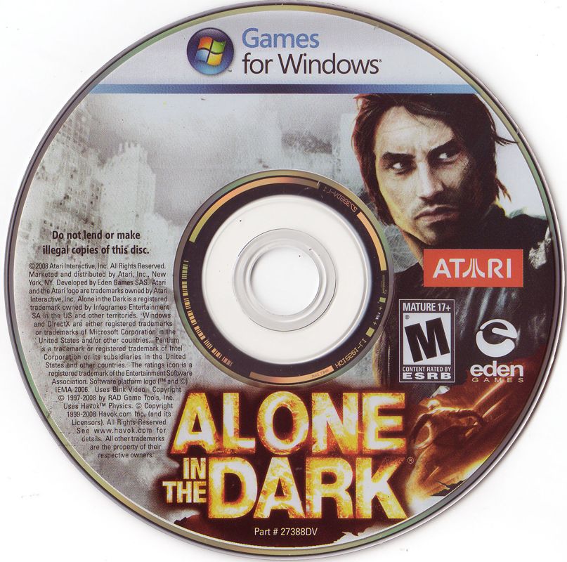 Alone in the Dark cover or packaging material - MobyGames