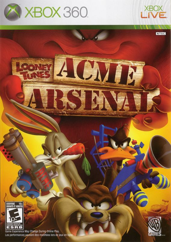 Front Cover for Looney Tunes: Acme Arsenal (Xbox 360)