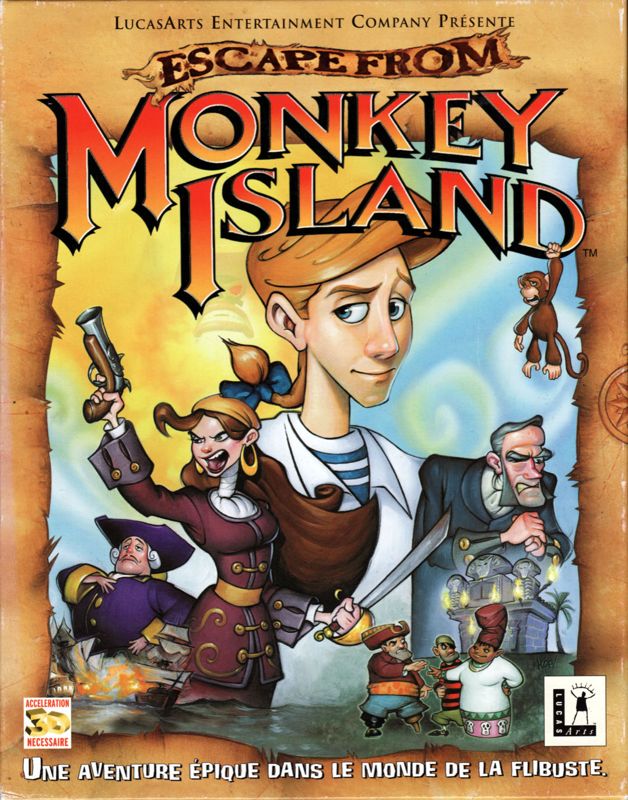 Front Cover for Escape from Monkey Island (Windows)