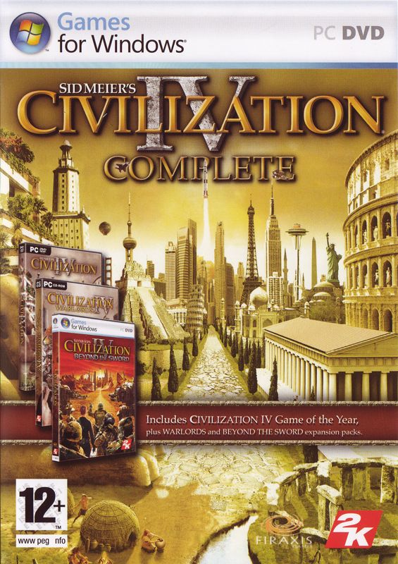 Front Cover for Sid Meier's Civilization IV: Complete (Windows)