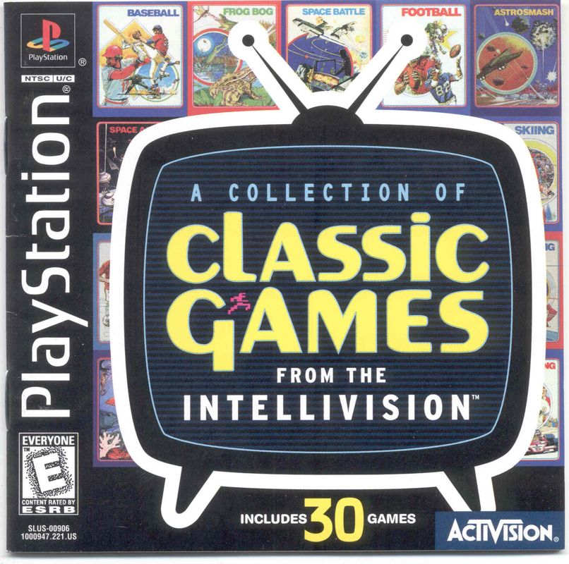 Front Cover for A Collection of Classic Games from the Intellivision (PlayStation)