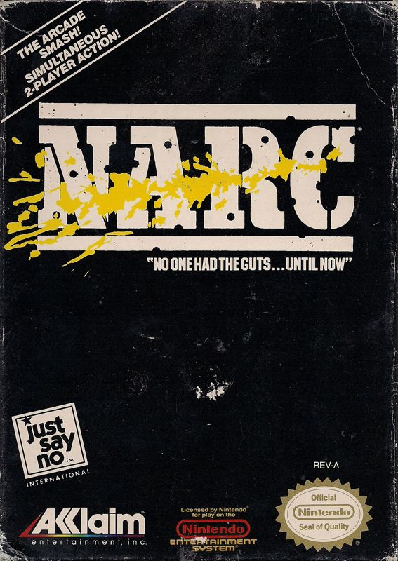Front Cover for NARC (NES)