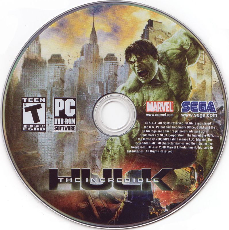 Media for The Incredible Hulk (Windows)