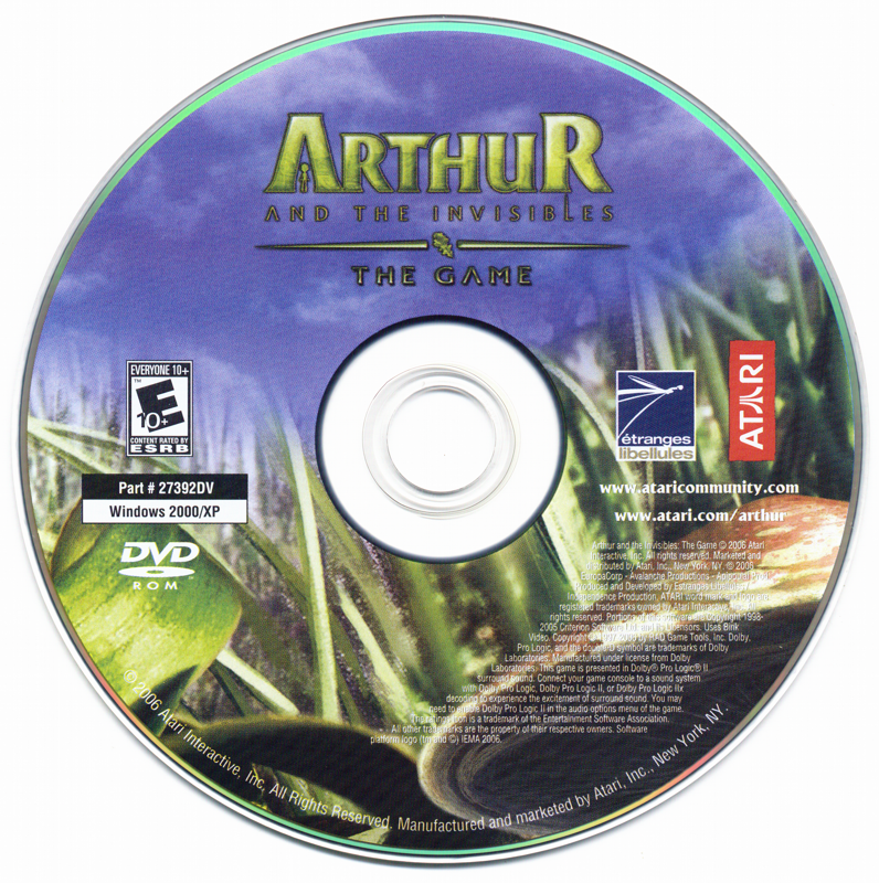 Media for Arthur and the Invisibles: The Game (Windows)