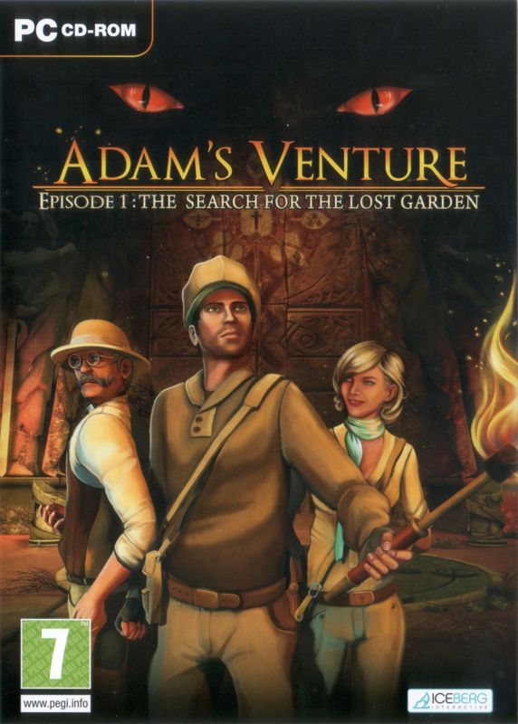 Front Cover for Adam's Venture: Episode 1 - The Search for the Lost Garden (Windows)