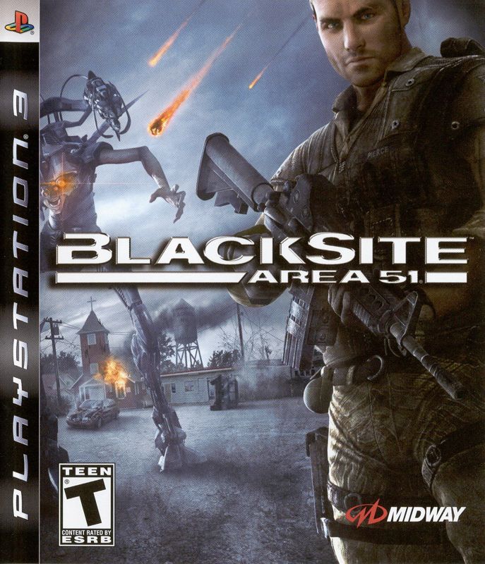 Front Cover for BlackSite: Area 51 (PlayStation 3)