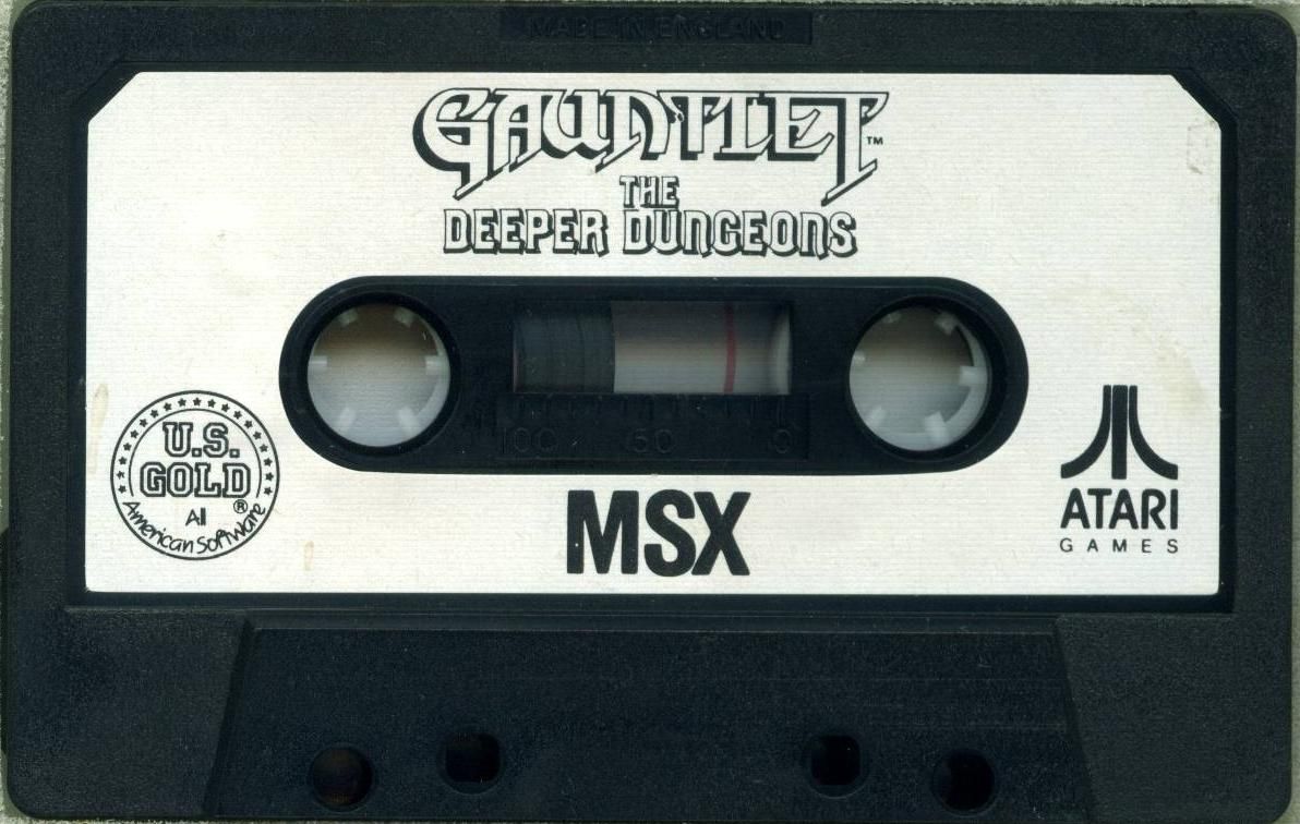 Media for Gauntlet: The Deeper Dungeons (MSX)