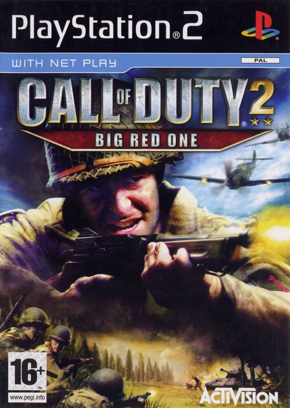 Front Cover for Call of Duty 2: Big Red One (PlayStation 2)