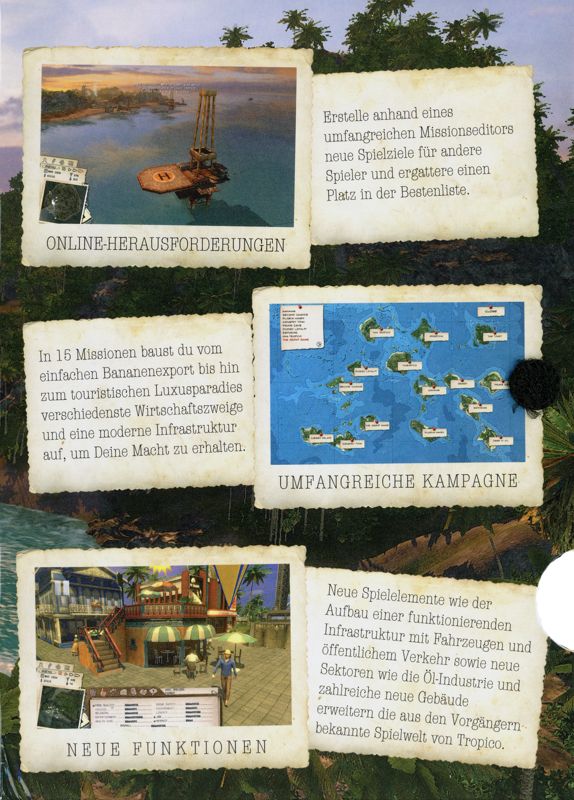 Inside Cover for Tropico 3 (Windows): Right Flap