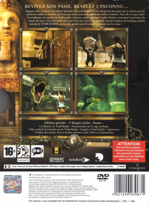 Lara Croft: Tomb Raider - Anniversary (Collectors Edition) cover or ...