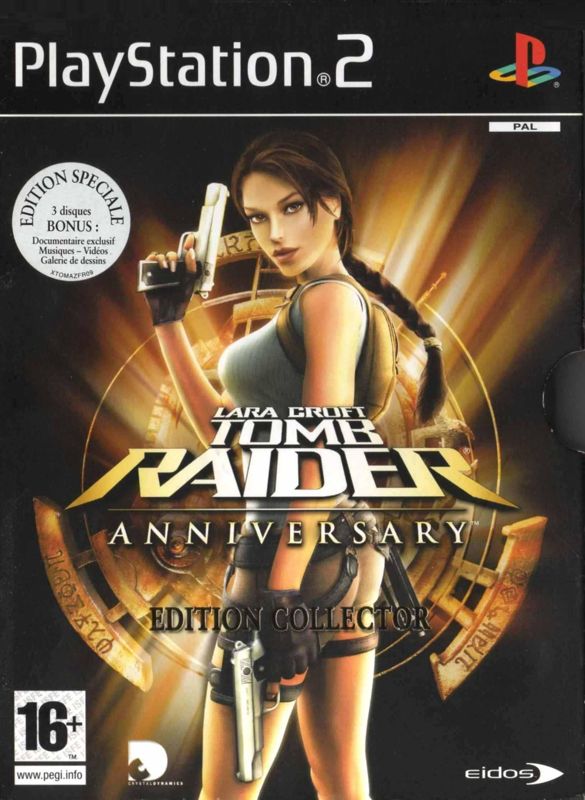 Front Cover for Lara Croft: Tomb Raider - Anniversary (Collectors Edition) (PlayStation 2)