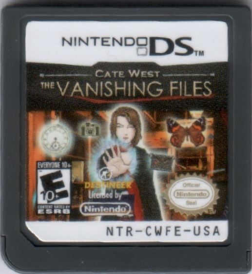 Media for Cate West: The Vanishing Files (Nintendo DS)