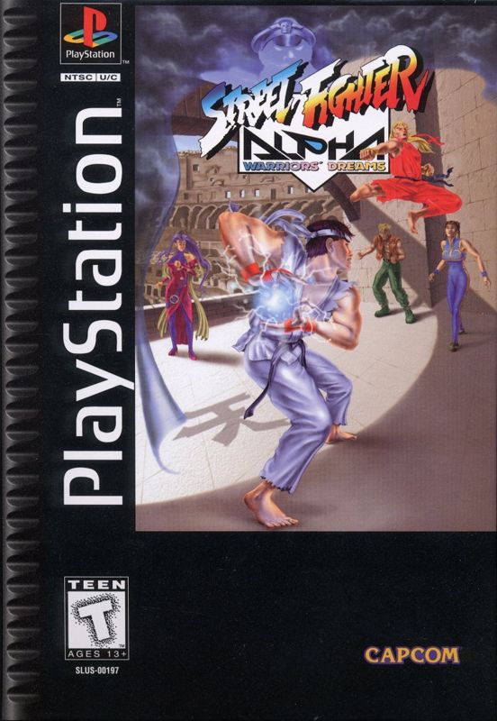 Screenshot of Street Fighter Collection (PlayStation, 1997) - MobyGames