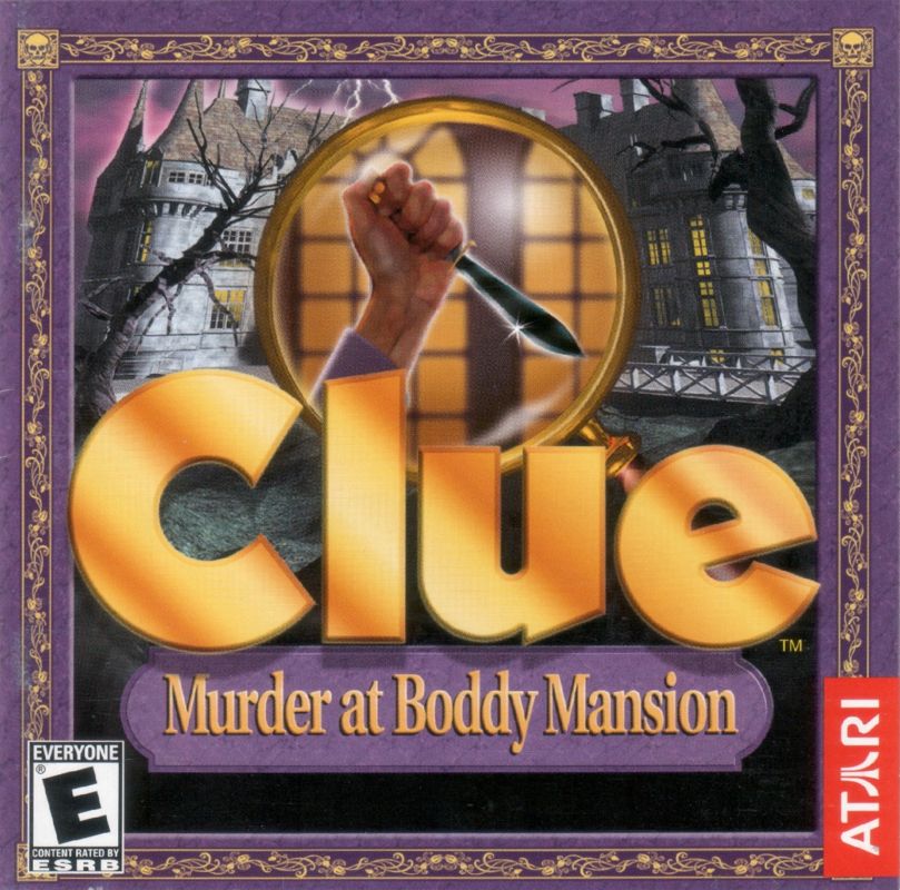 Other for Clue: Murder at Boddy Mansion (Windows) (Atari release): Jewel Case - Front