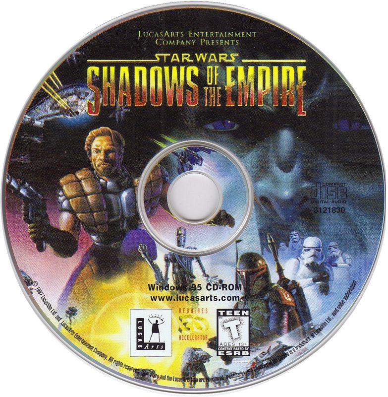 Media for Star Wars: Shadows of the Empire (Windows)