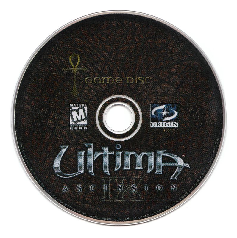 Media for Ultima IX: Ascension (Dragon Edition) (Windows): Game Disc
