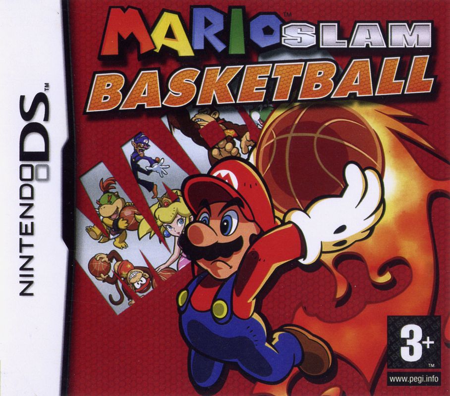 Front Cover for Mario Hoops 3 on 3 (Nintendo DS) (Promotional cover)