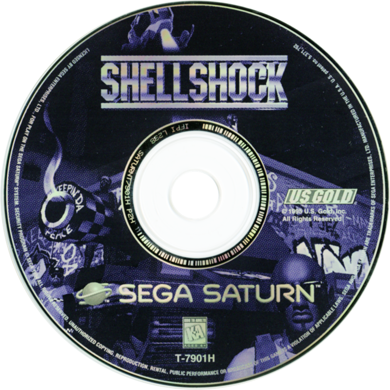 Media for Shellshock (SEGA Saturn)