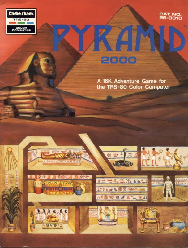 Front Cover for Pyramid 2000 (TRS-80 CoCo)