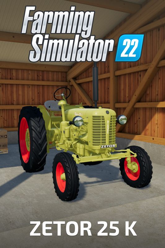 Front Cover for Farming Simulator 22: Zetor 25 K (Xbox One and Xbox Series) (download release)