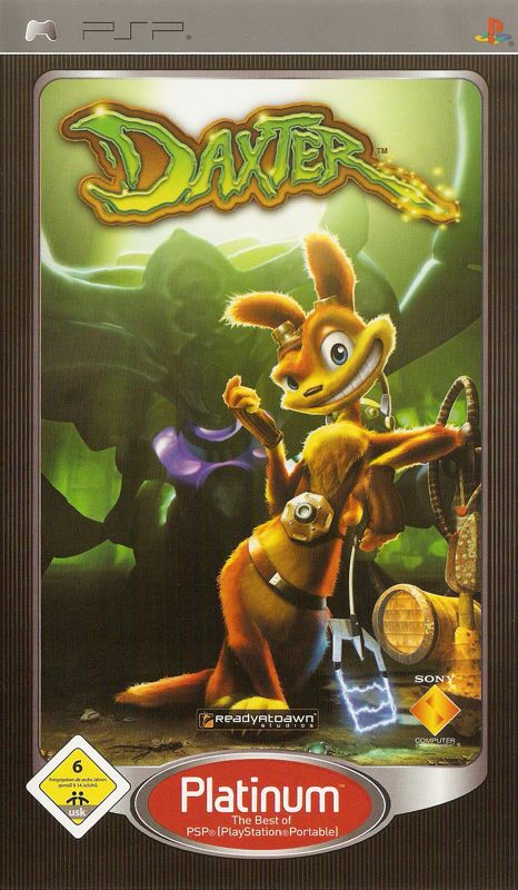 Front Cover for Daxter (PSP) (Platinum release)