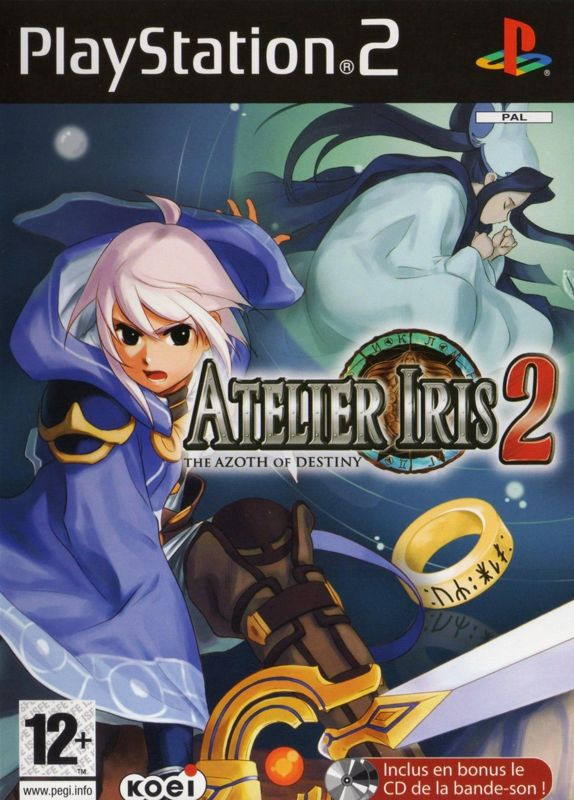 Front Cover for Atelier Iris 2: The Azoth of Destiny (PlayStation 2)