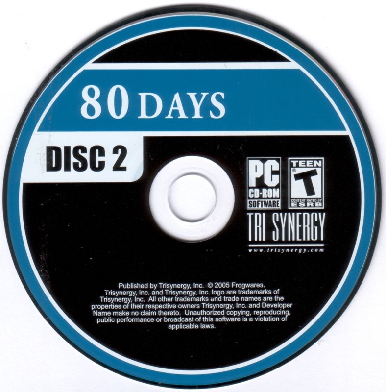 Media for 80 Days (Windows): Disc 2/2
