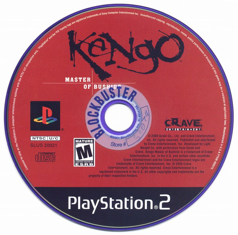 Media for Kengo: Master of Bushido (PlayStation 2)