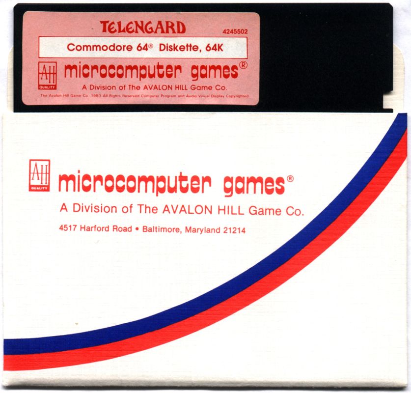 Media for Telengard (Commodore 64)