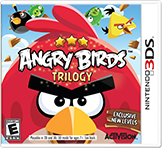 Front Cover for Angry Birds Trilogy (Nintendo 3DS) (eShop release)