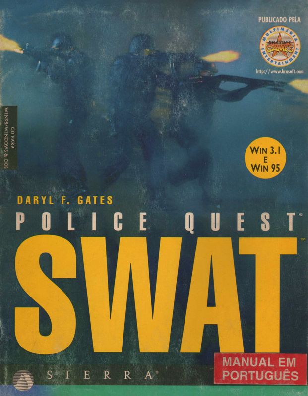 Front Cover for Daryl F. Gates' Police Quest: SWAT (DOS and Windows and Windows 3.x)