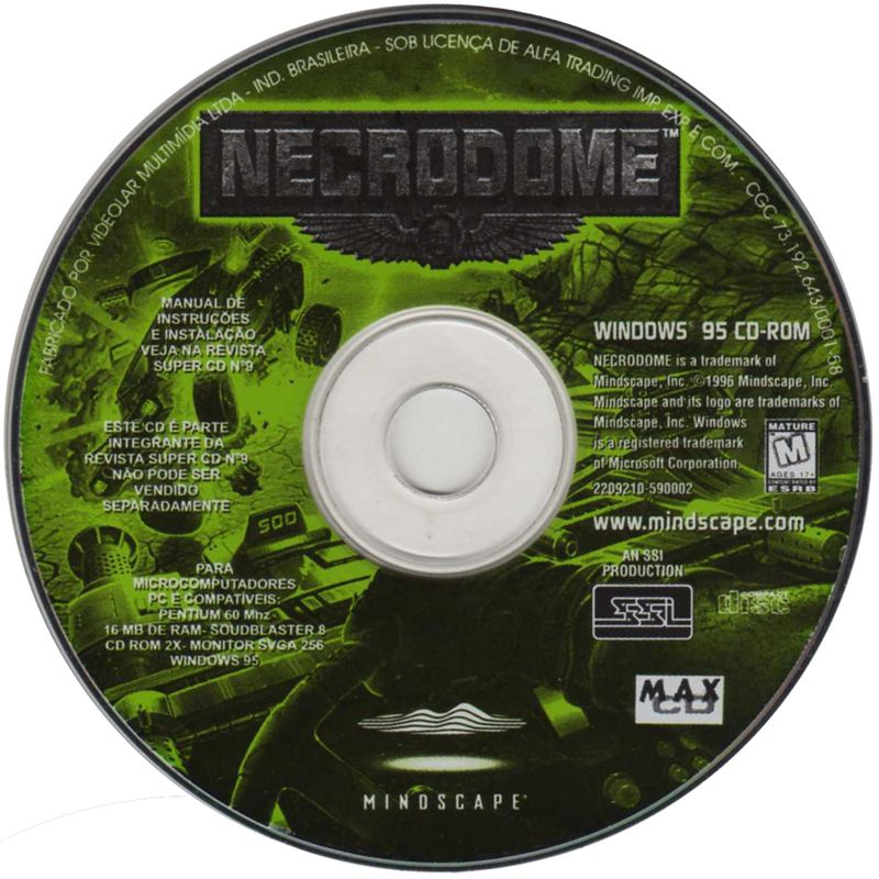 Media for Necrodome (Windows) (Super-CD N° 9 covermount)