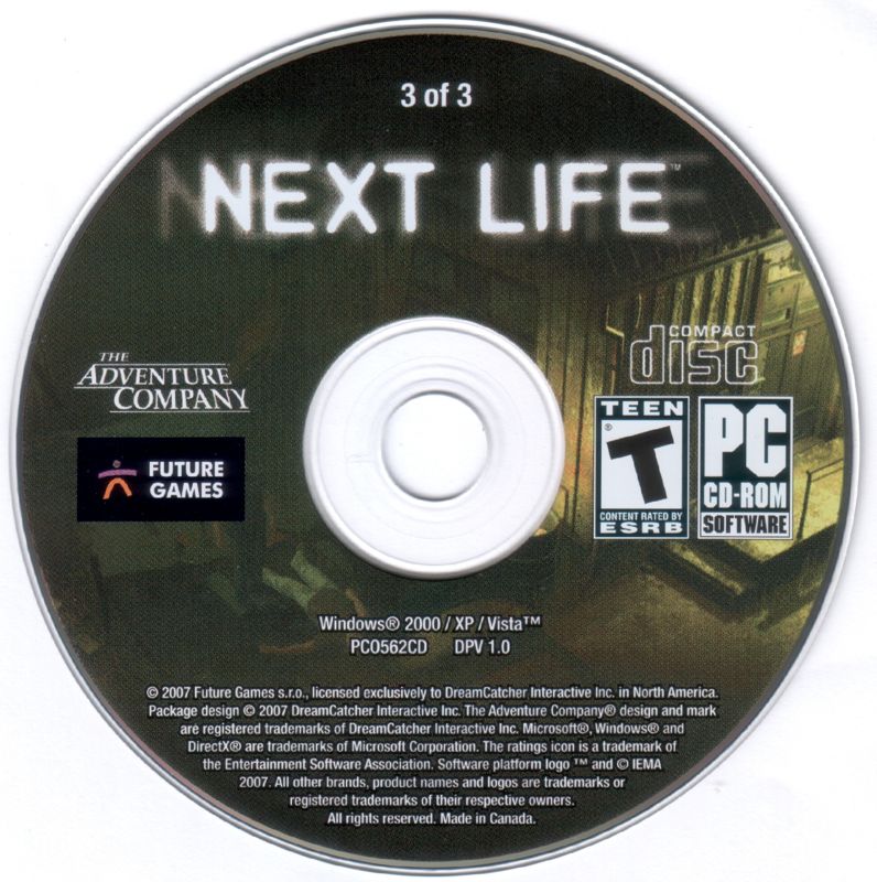 Media for Next Life (Windows): Disc 3