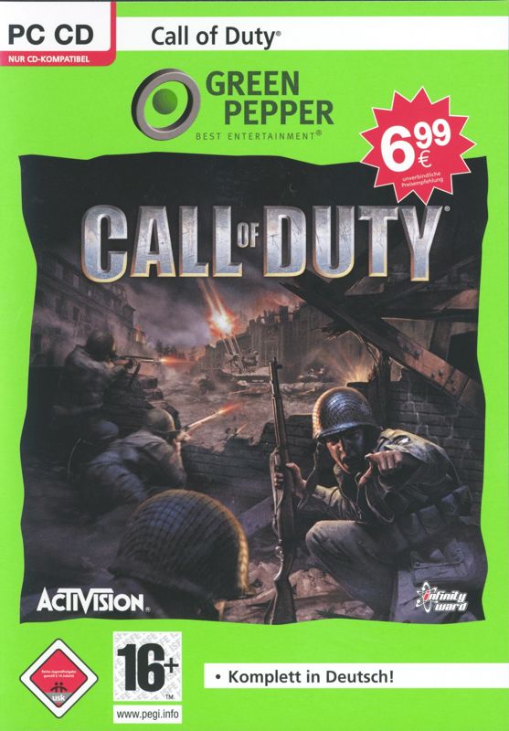 Front Cover for Call of Duty (Windows) (Green Pepper release)