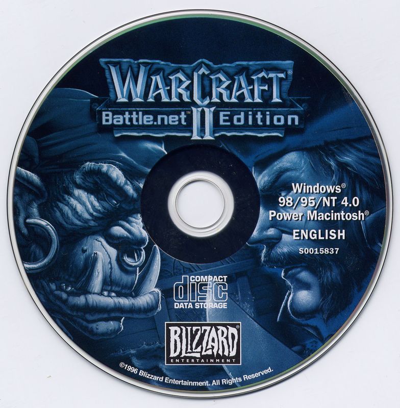 Media for WarCraft II: Battle.net Edition (Macintosh and Windows)