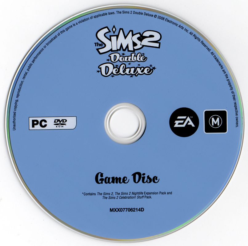 The Sims 2: Double Deluxe cover or packaging material - MobyGames